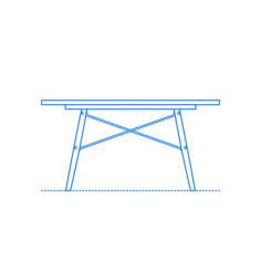 Furniture Coffee Tables Accent Tables Eames Coffee Tables Sticker Svg Vector, Free Vectors File
